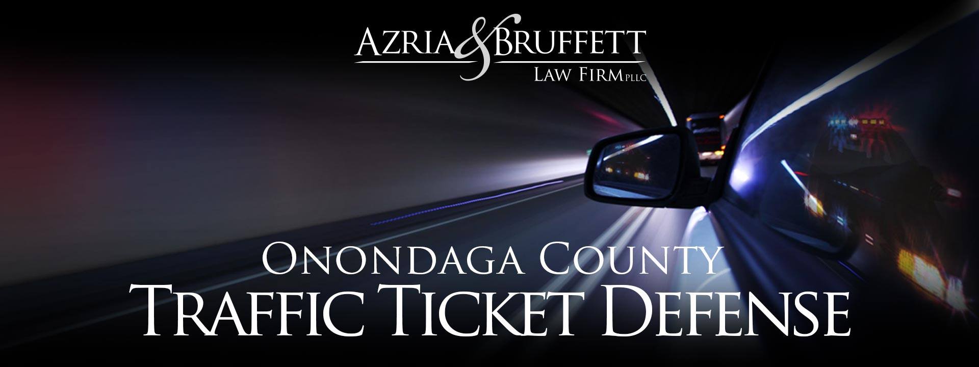 Onondaga County New York Speeding Ticket Attorneys